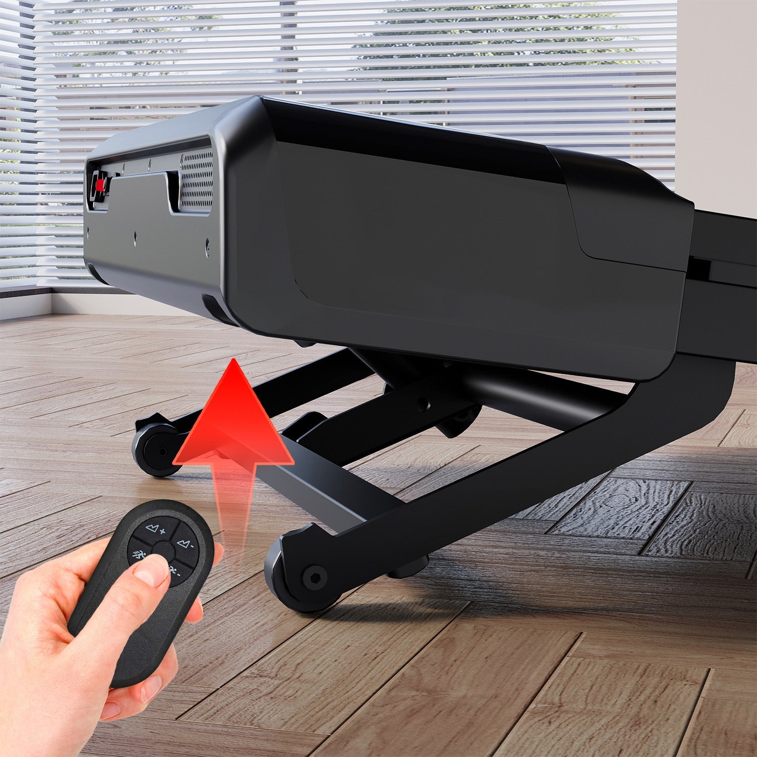 DeerRun Z10 Smart-Walk-Cinta de correr con inclinación automática del 12% y control remoto