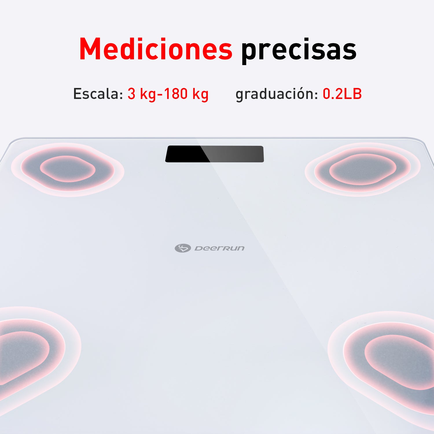 DeerRun® Smart báscula de peso corporal