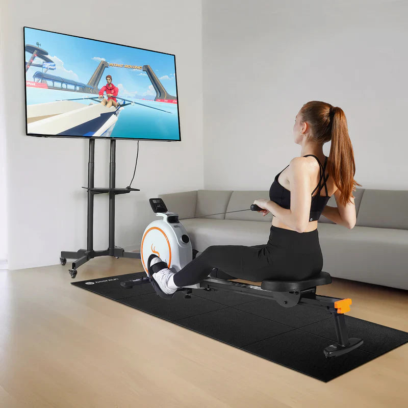 DeerRun® Colchoneta para máquina de remo, compatible con la máquina de remo inteligente RW600