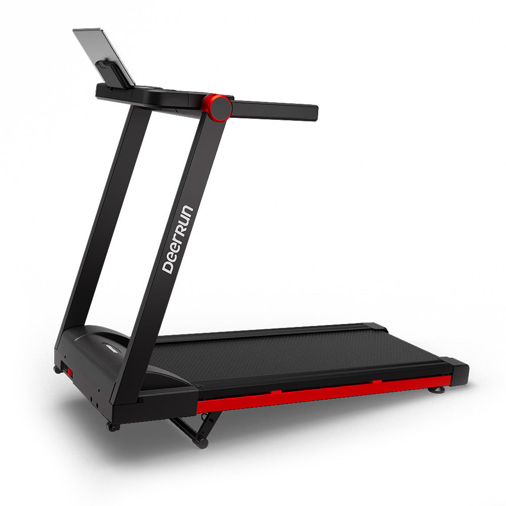 DeerRun A1 Pro Move+ – Cinta de correr plegable con inclinación del 6 % | Chip de actualización 2025 y compatibilidad con NFC | Capacidad de carga de 158 kg, hasta 16 km/h