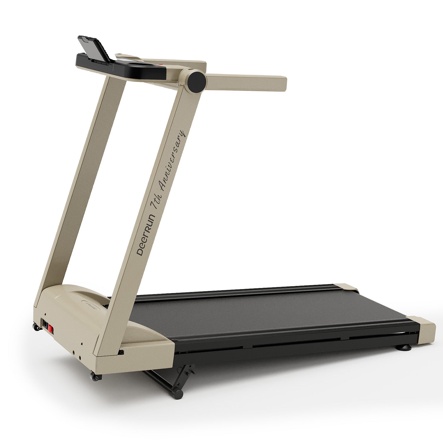 DeerRun A1 Pro Starlight-Edition Cinta de correr plegable con inclinación del 6%, Bluetooth y control remoto inalámbrico