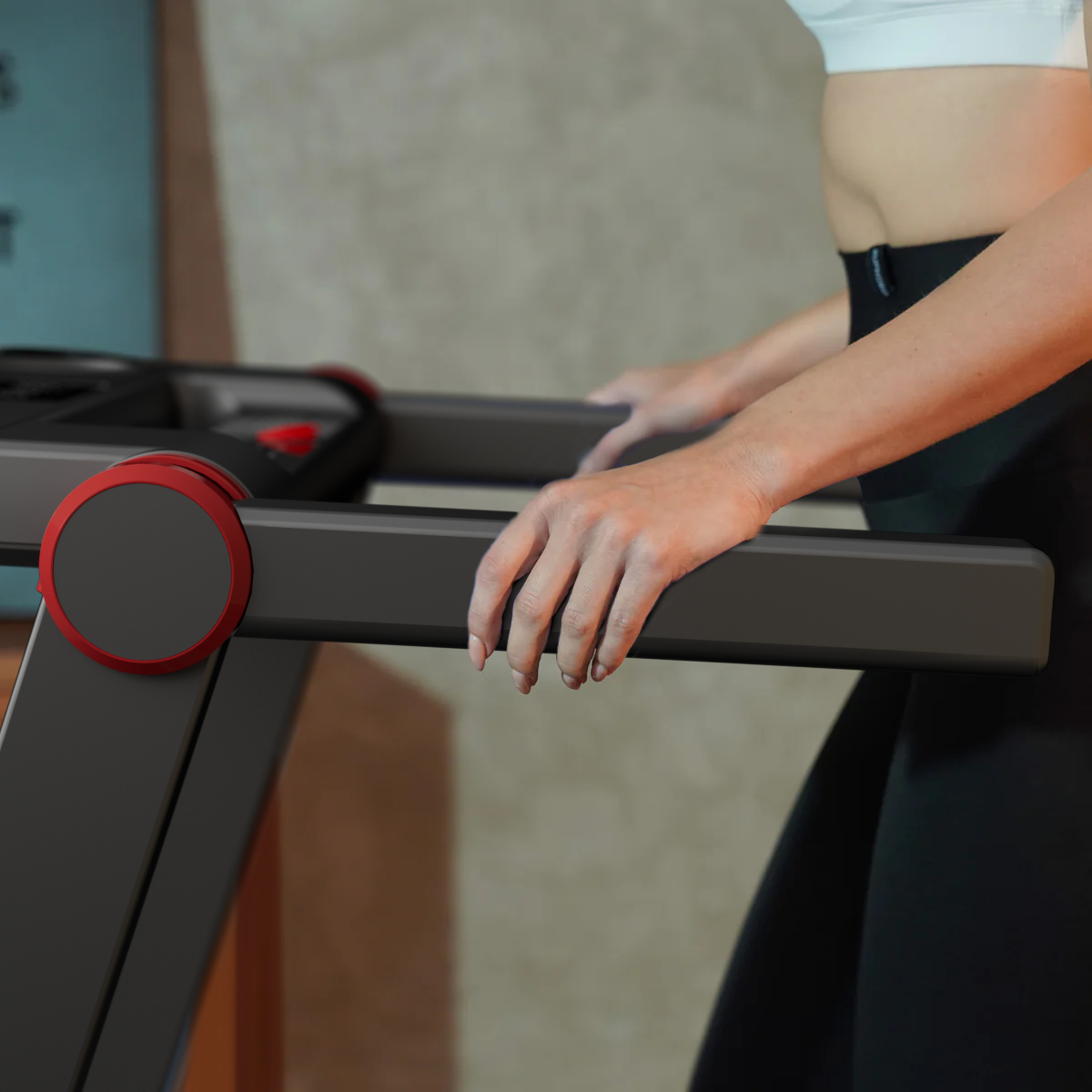 DeerRun A1 Pro Move+ – Cinta de correr plegable con inclinación del 6 % | Chip de actualización 2025 y compatibilidad con NFC | Capacidad de carga de 158 kg, hasta 16 km/h