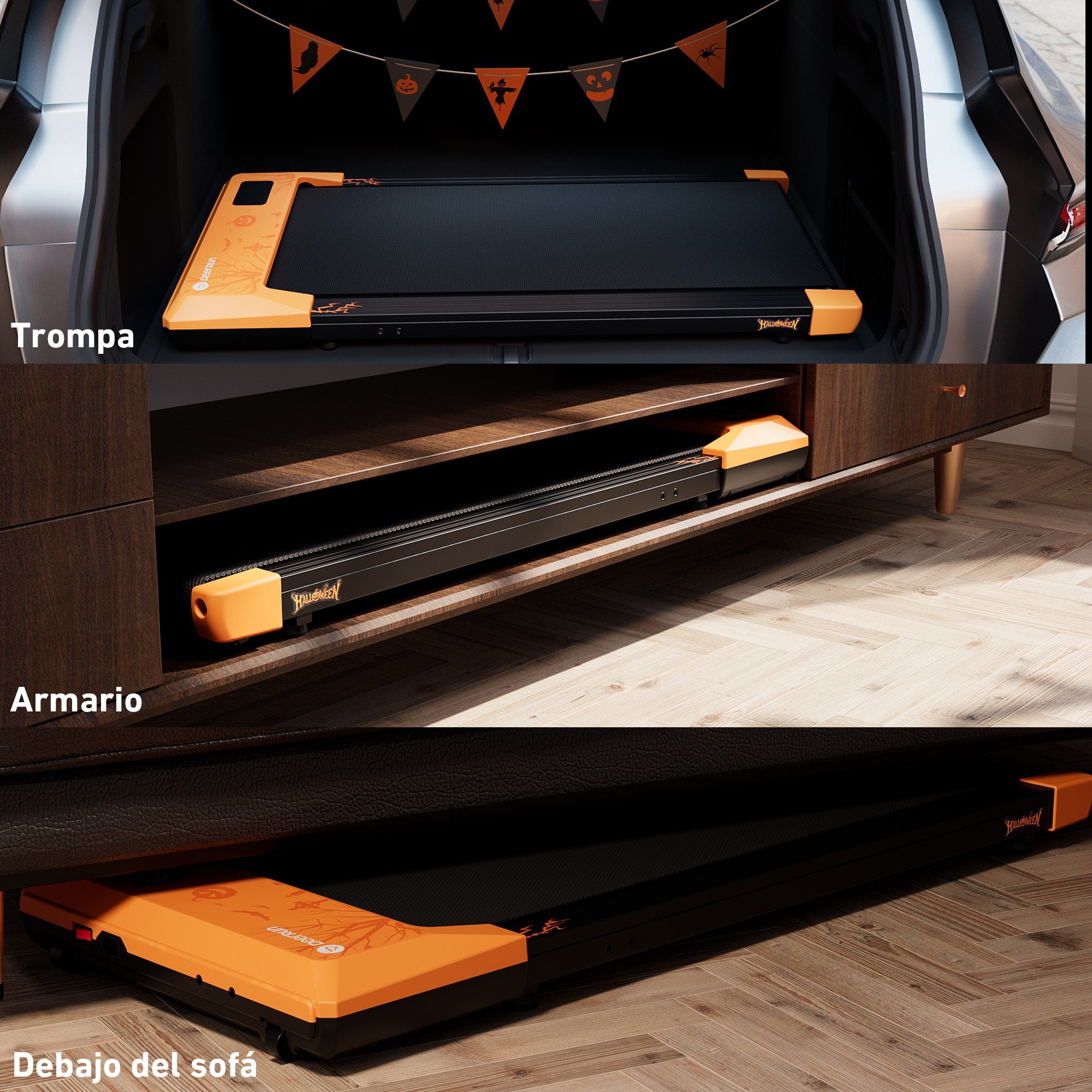 DeerRun Q1 Plus Halloween Edición Cinta de Correr - Regalo de Fitness y Estilo de Vida