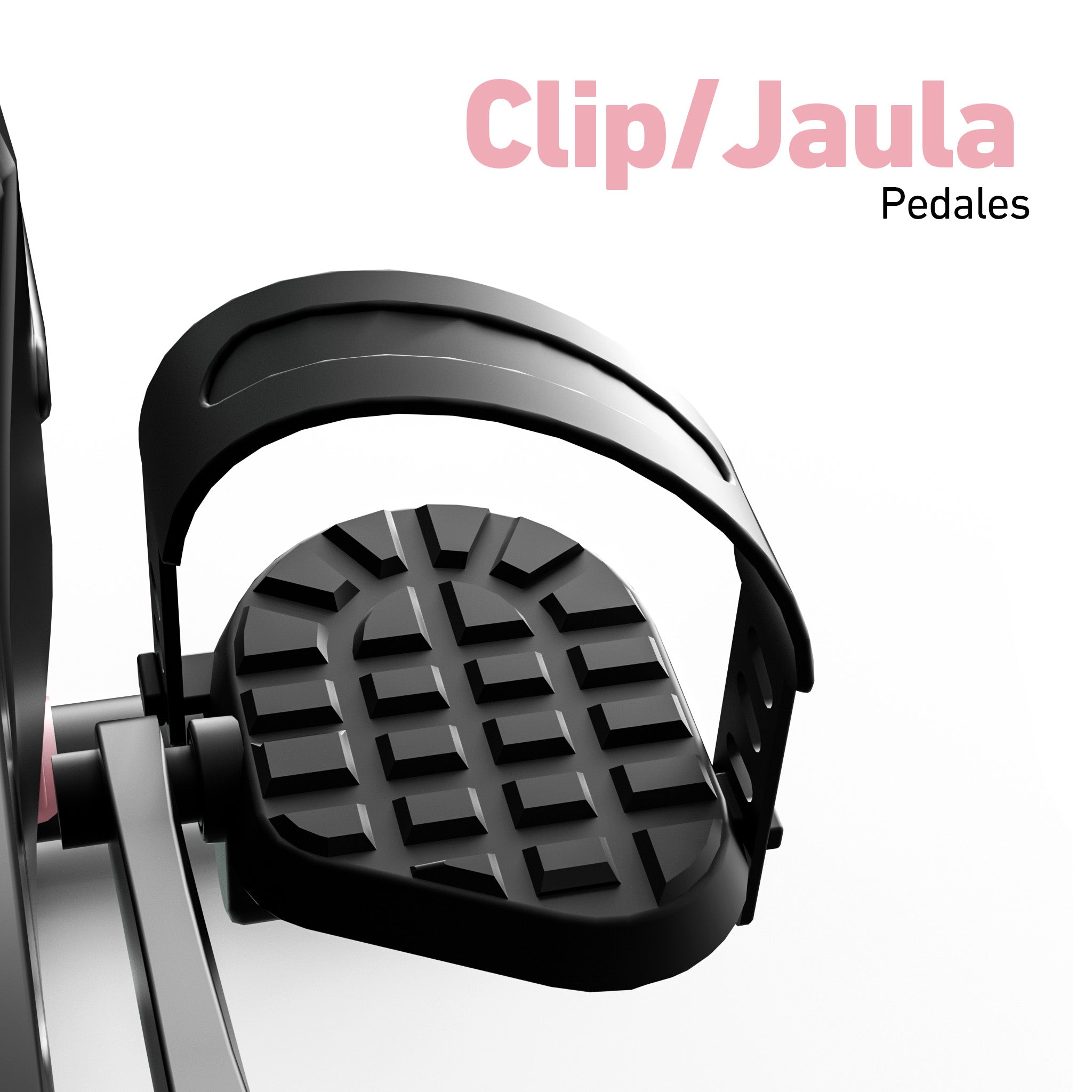 DeerRun S500 Bicicleta inteligente de interior Rose con resistencia magnética ajustable, cinturón silencioso y aplicación PitPat