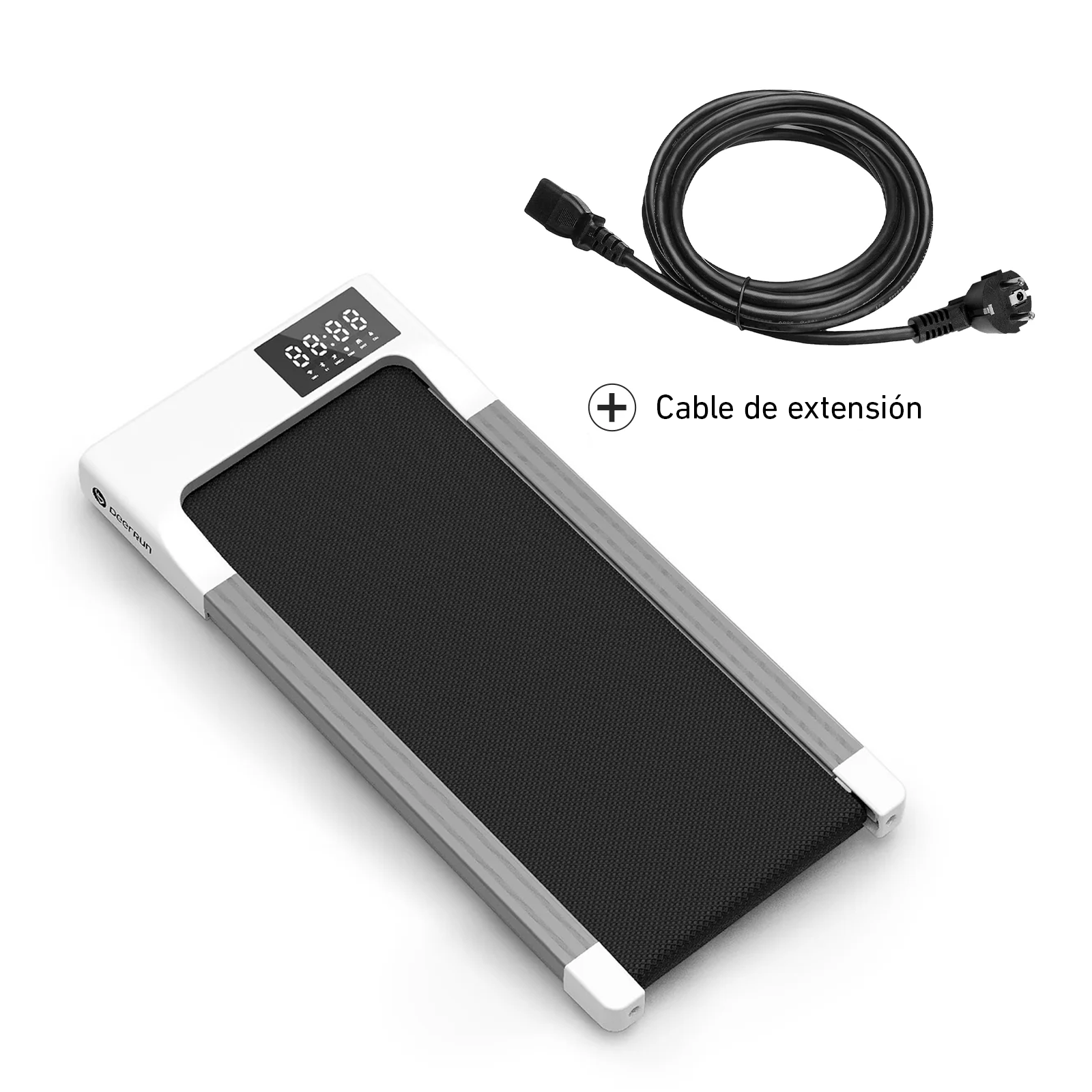 DeerRun Q1 Classic Plus – Smartes Walking-Cinta de correr con mayor superficie de carrera, capacidad de carga de 158 kg y control remoto