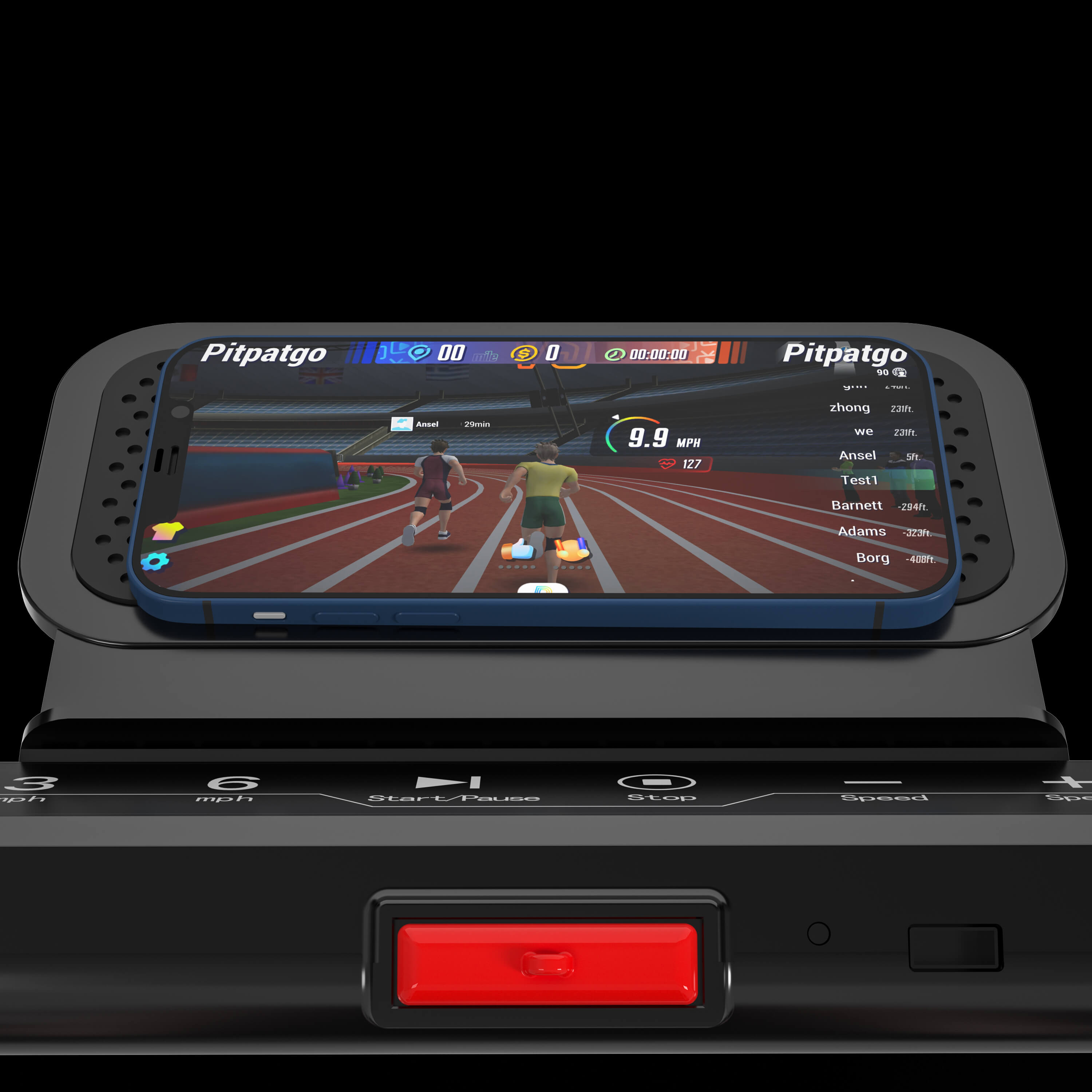DeerRun A5 Pro Energie-2025 Smartes 2-in-1 Cinta de correr | Chip de actualización y compatibilidad con NFC con capacidad de carga de 145 kg y control remoto