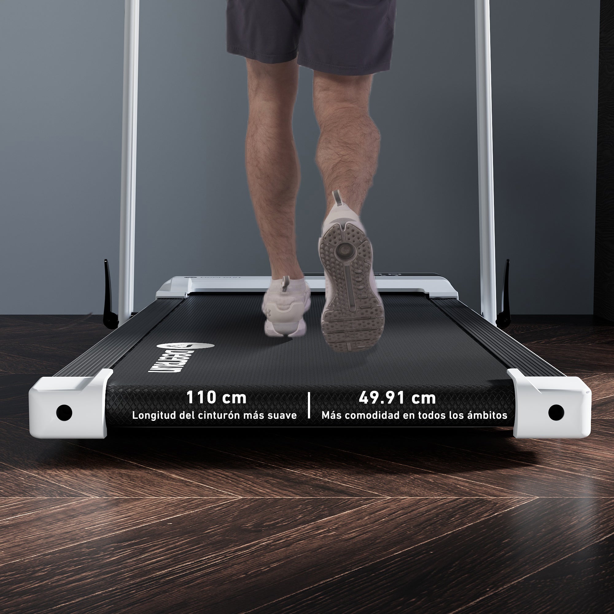 DeerRun A5 Pro Energie-2025 Smartes 2-in-1 Cinta de correr | Chip de actualización y compatibilidad con NFC con capacidad de carga de 145 kg y control remoto