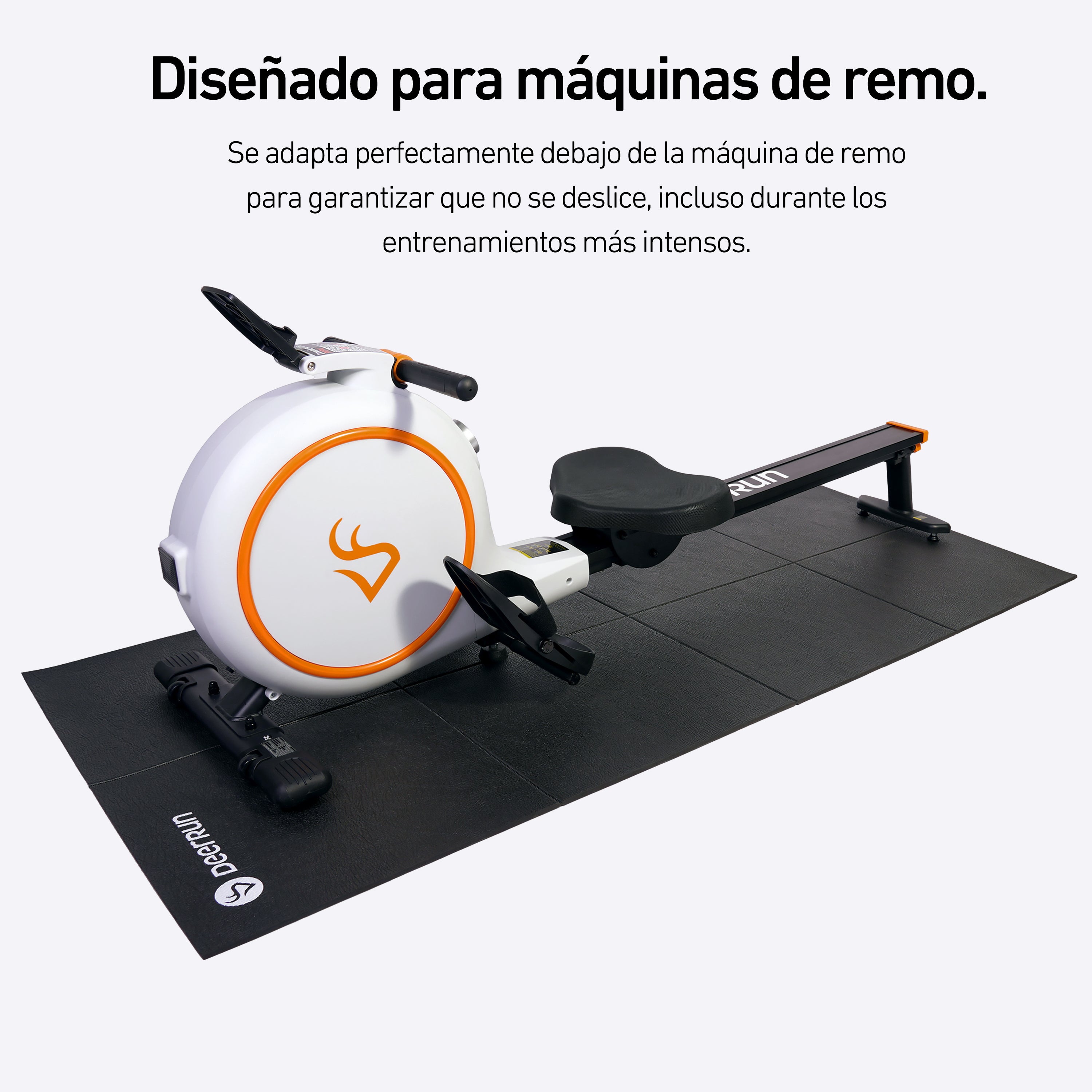 DeerRun® Colchoneta para máquina de remo, compatible con la máquina de remo inteligente RW600