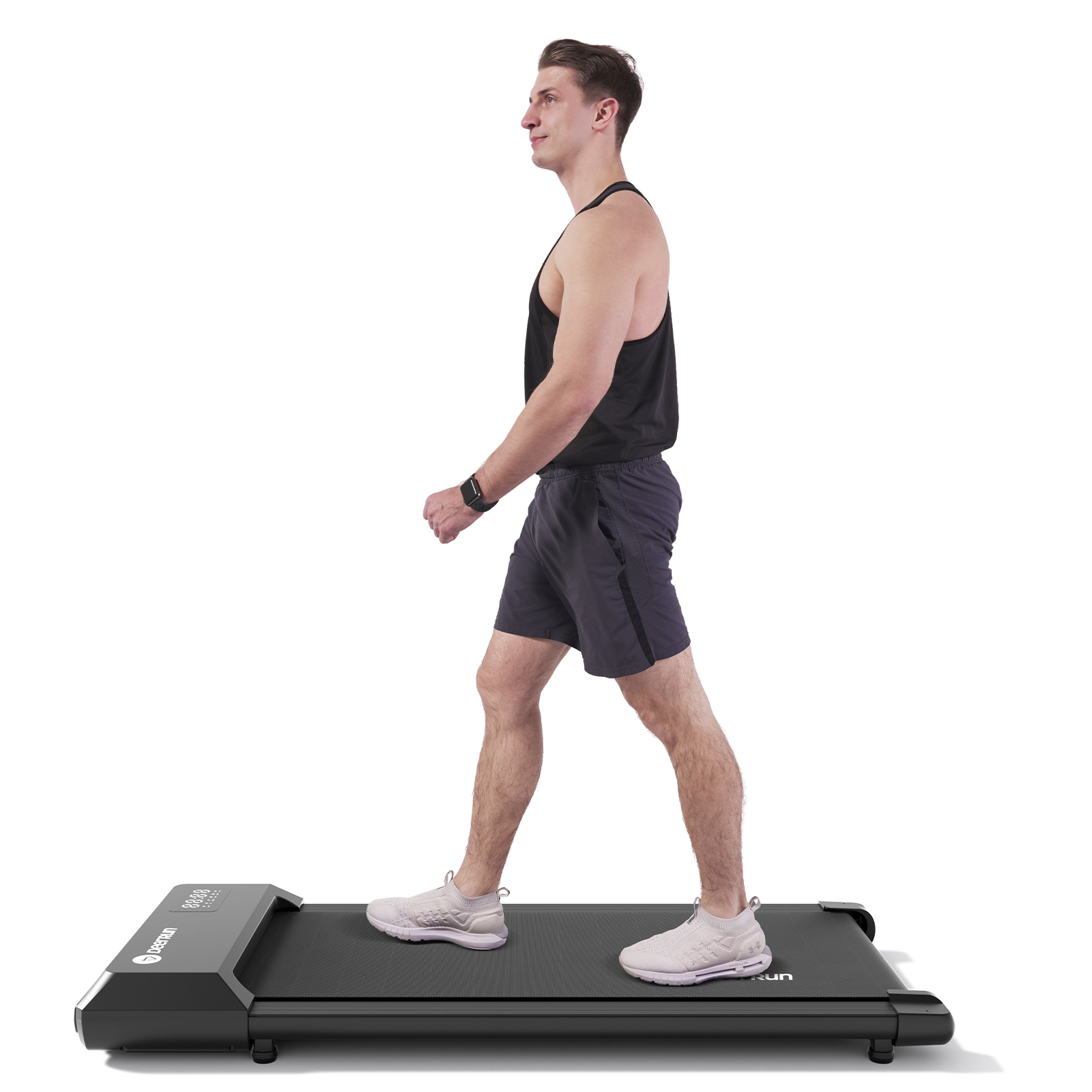 DeerRun Q1 Urban Upgrade | Smart-Walk-Cinta de correr con capacidad de carga de 136 kg y control remoto