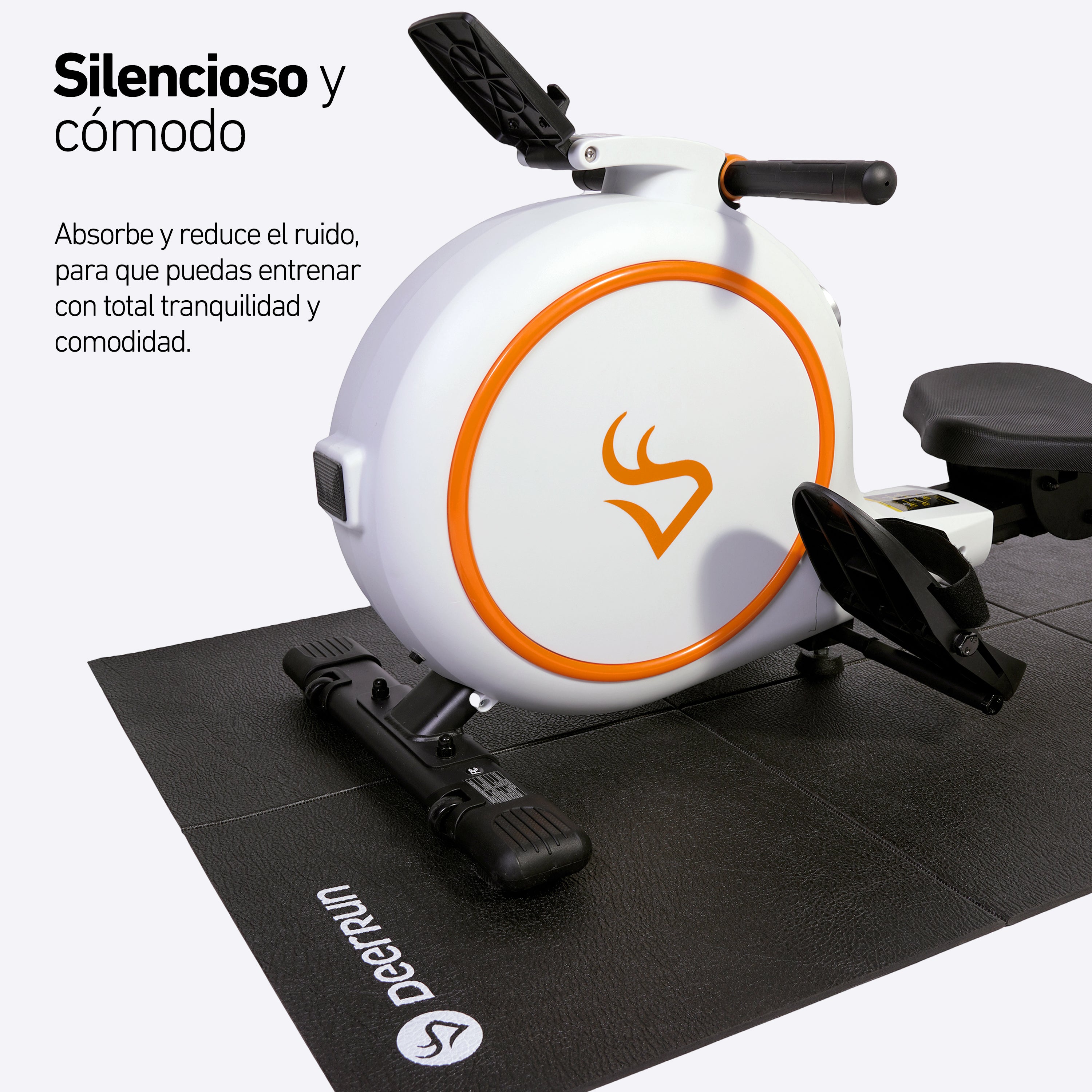 DeerRun® Colchoneta para máquina de remo, compatible con la máquina de remo inteligente RW600