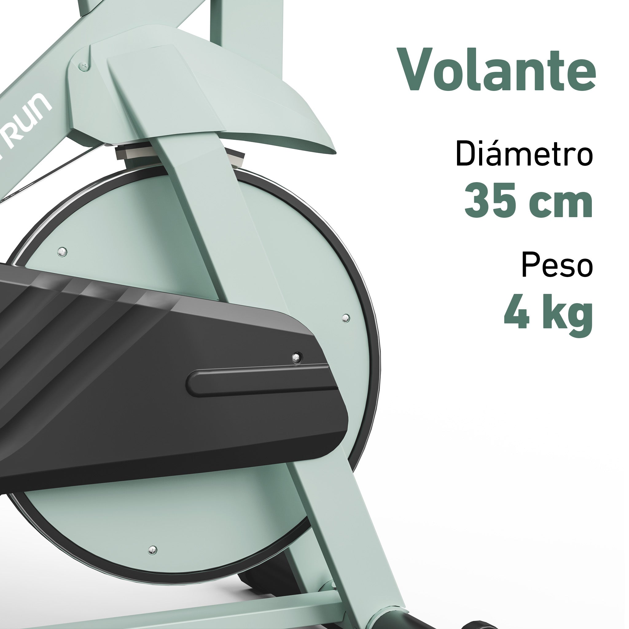 DeerRun S500 Indoor-Bicicleta inteligente con resistencia magnética ajustable, cinturón silencioso y PitPat-App