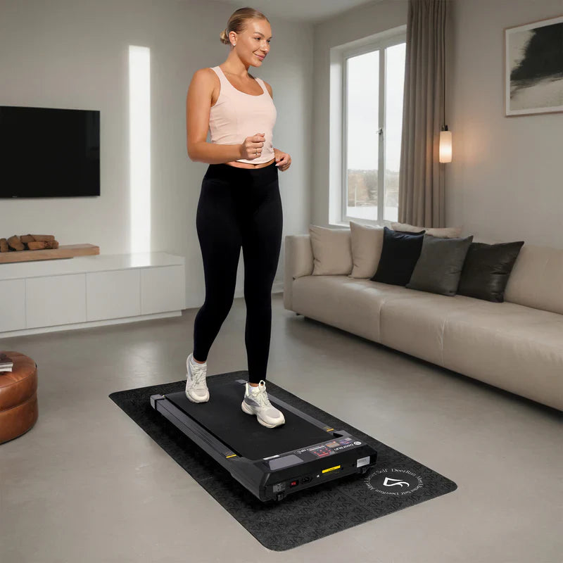 DeerRun® Glory-Signature-Matte aus 6 mm PVC, faltbare Laufbandmatte mit höherer Dichte