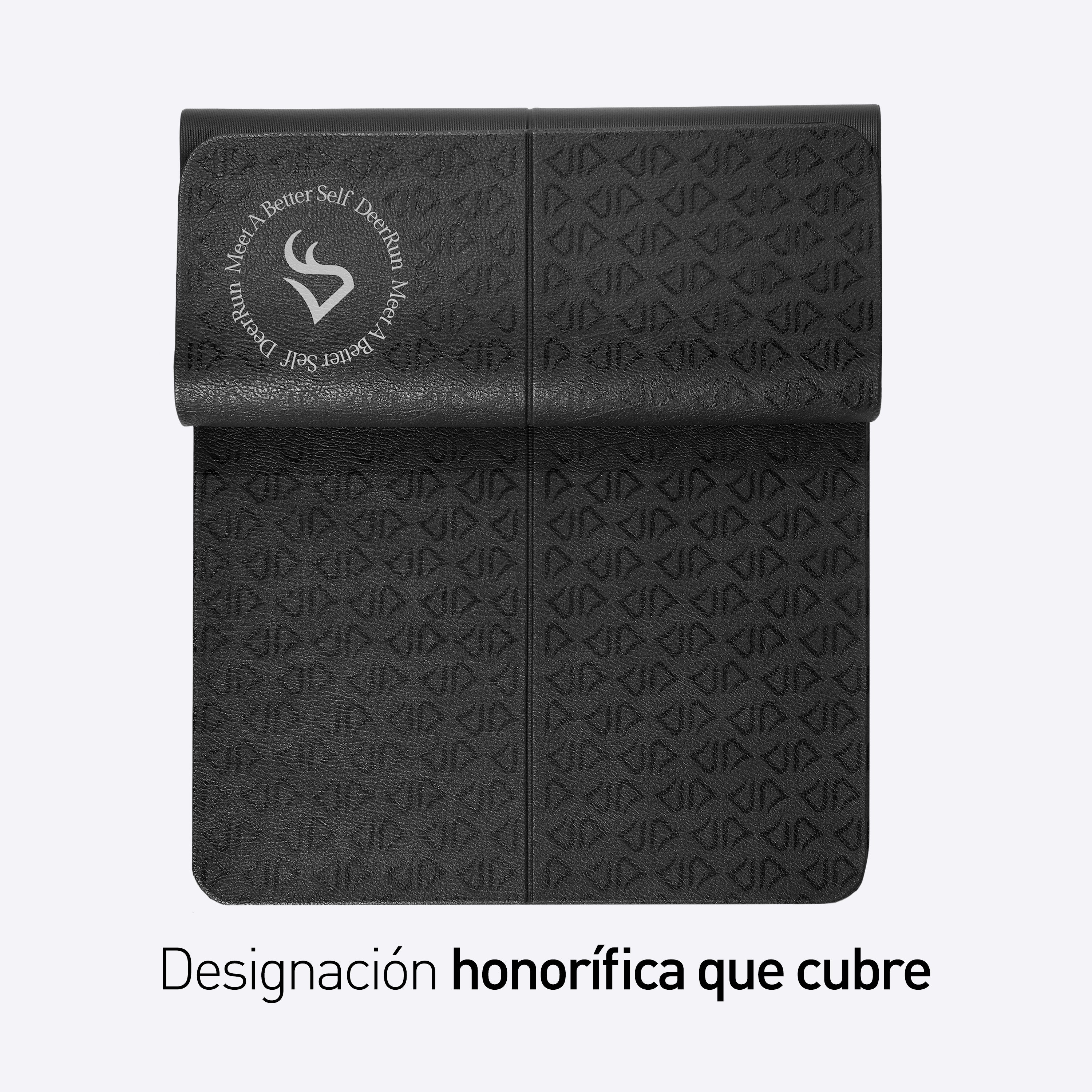 DeerRun® Glory-Signature-Matte aus 6 mm PVC, faltbare Laufbandmatte mit höherer Dichte