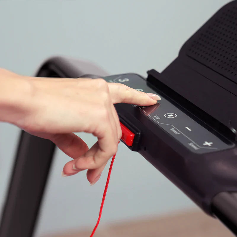 DeerRun A5 Pro Energie-2025 Smartes 2-in-1 Cinta de correr negra | Mejora a capacidad de carga de 145 kg