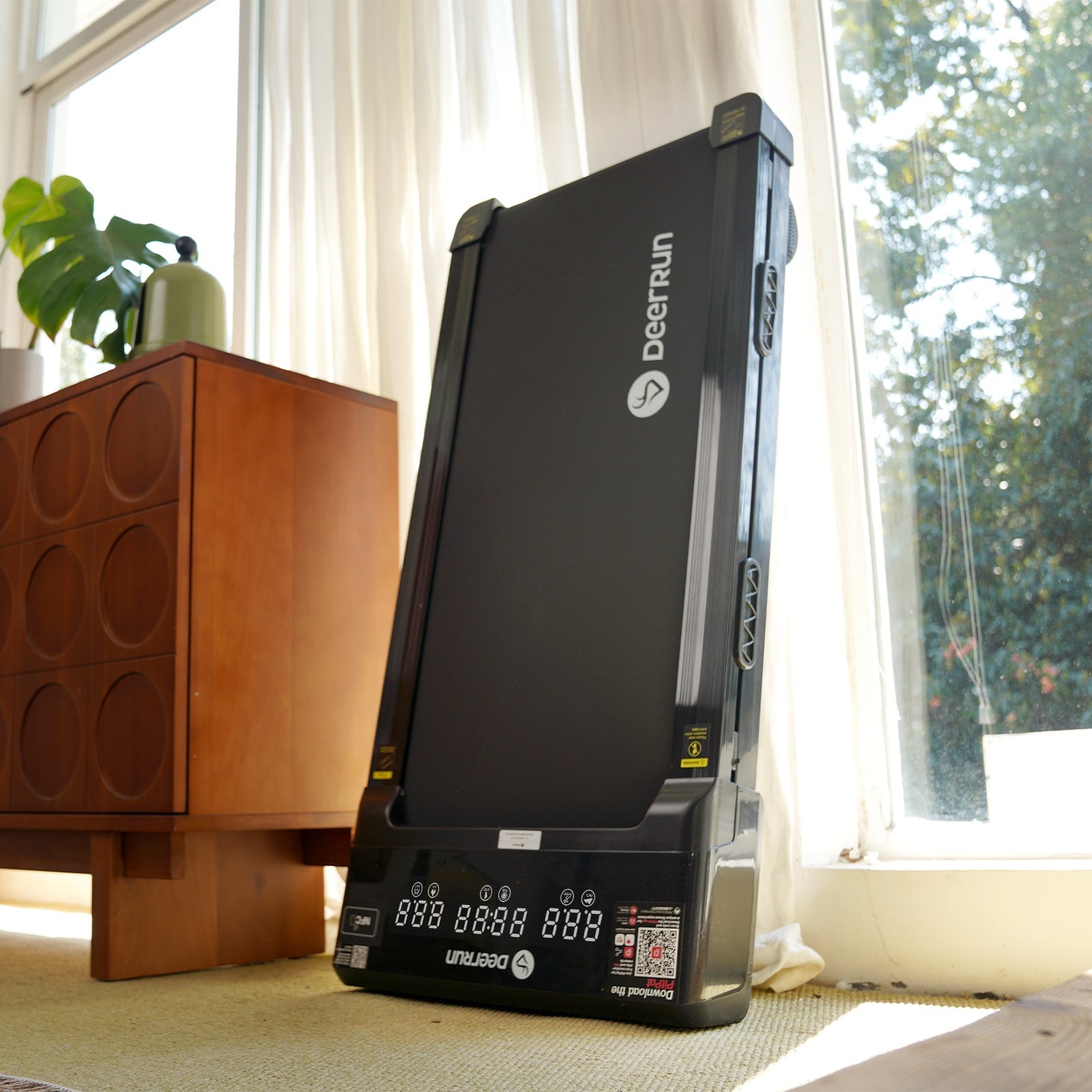 DeerRun Z10 Smart-Walk-Cinta de correr con inclinación automática del 12% y control remoto