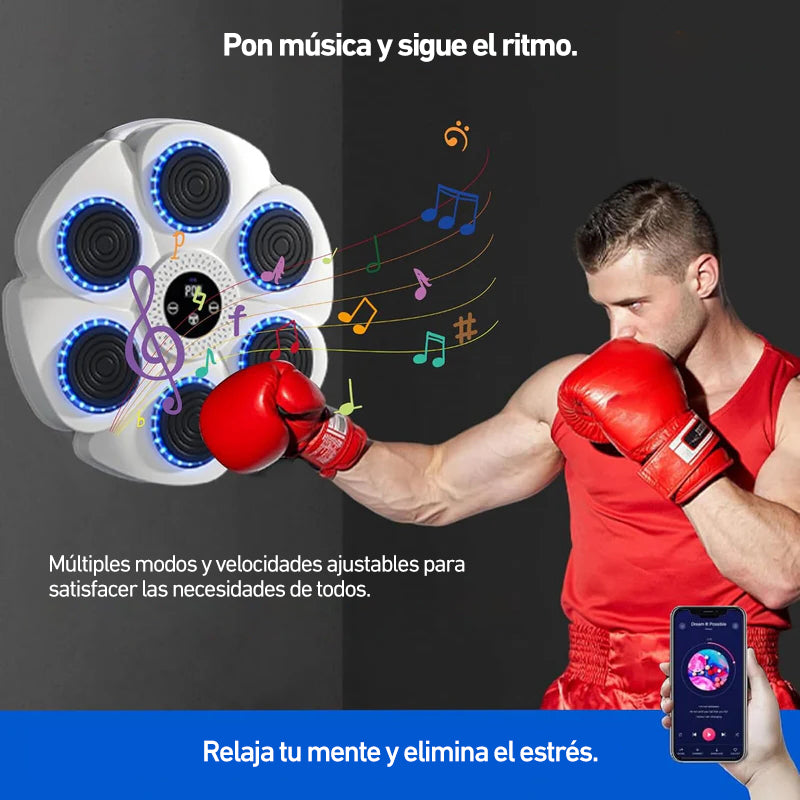 DeerRun® Smart Máquina de boxeo musical (guantes y cable de carga incluidos)