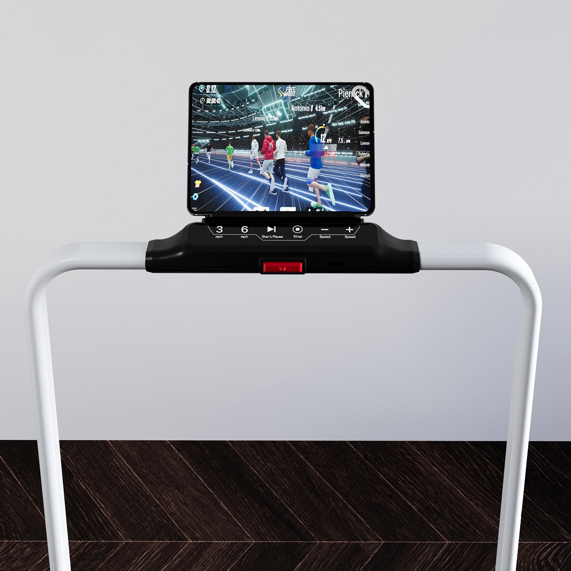 DeerRun A5 Pro Energie-2025 Smartes 2-in-1 Cinta de correr | Chip de actualización y compatibilidad con NFC con capacidad de carga de 145 kg y control remoto